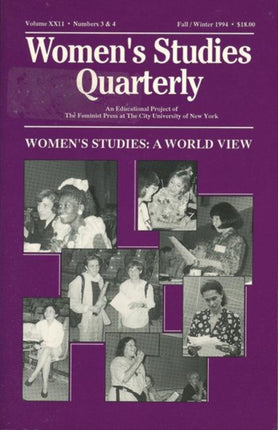 Womens Studies  A World View v 22 No 3  4