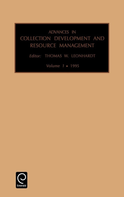 Advances in Collection development and resource
