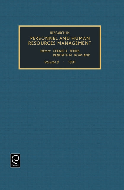 Research in Personnel and Human Resources Management