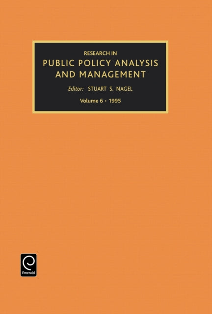 Research in Public Policy Analysis and Management