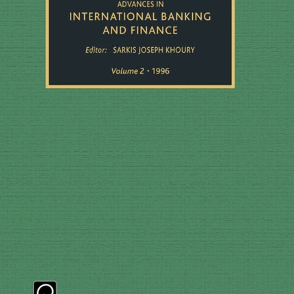 Advances in international banking and finance