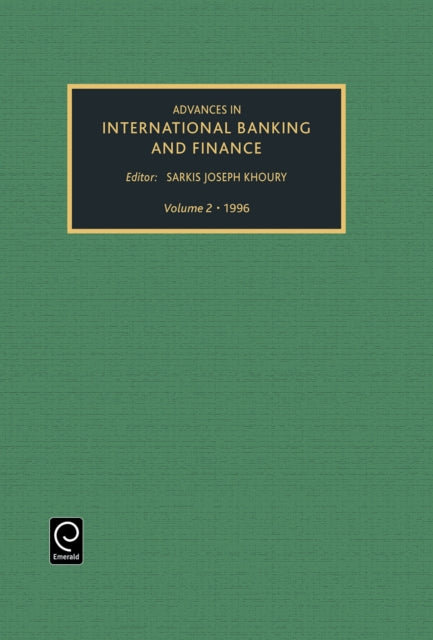 Advances in international banking and finance