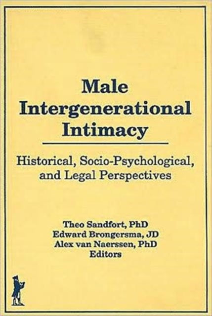 Male Intergenerational Intimacy: Historical,