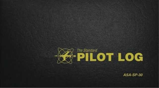 The Standard Pilot Log (Black): ASA-SP-30