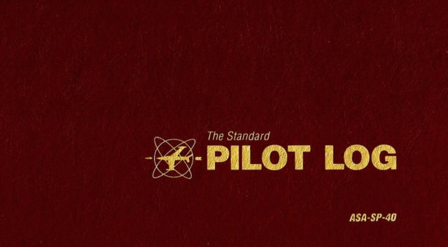 The Standard Pilot Log (Navy Blue): ASA-SP-57