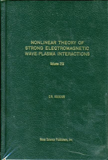 Nonlinear Theory of Strong Electromagnetic WavePlasma Interactions