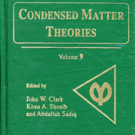 Condensed Matter Theories v. 9