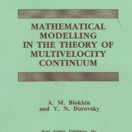 Mathematical Modelling in the Theory of Multivelocity Continuum