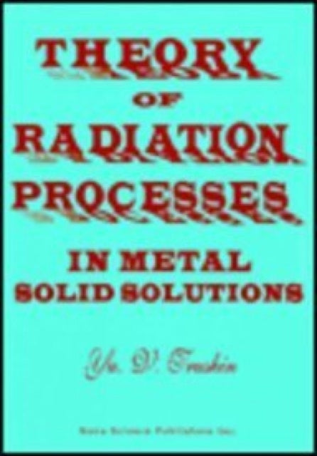 Theory of Radiation Processes in Metal Solid Solutions