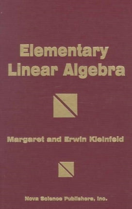 Elementary Linear Algebra