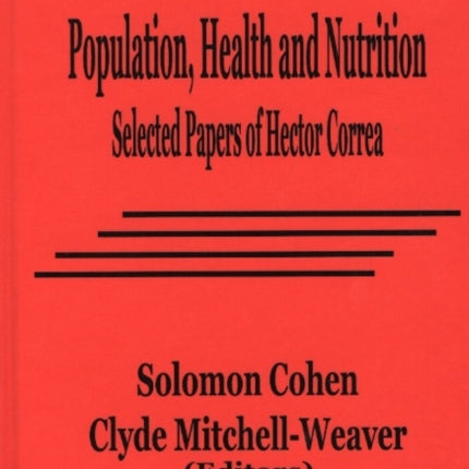 Population, Health & Nutrition: Selected Papers