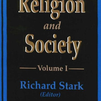 Religion & Society, Volume 1