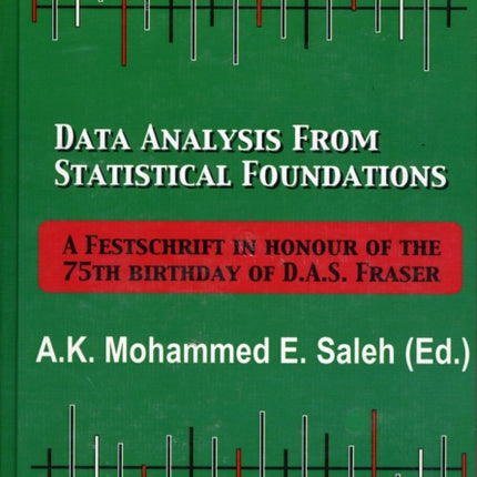 Data Analysis from Statistical Foundations