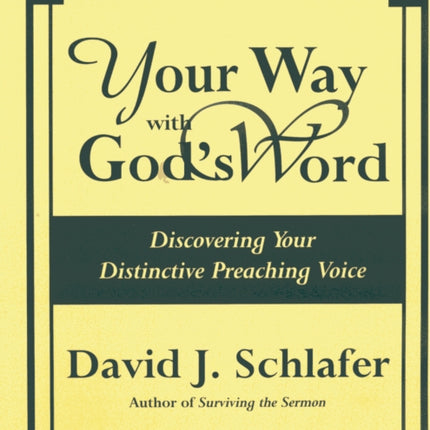 Your Way with God's Word
