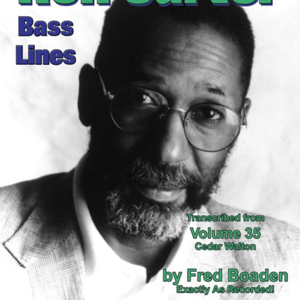 Ron Carter Bass Lines: Transcribed from Volume 35: Cedar Walton