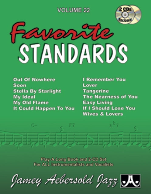 Volume 22: 13 Favorite Standards (with 2 Free Audio CDs): 22