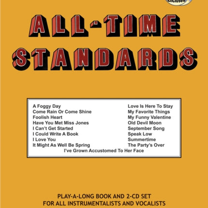 Volume 25: All Time Standards (with 2 Free Audio CDs): 25