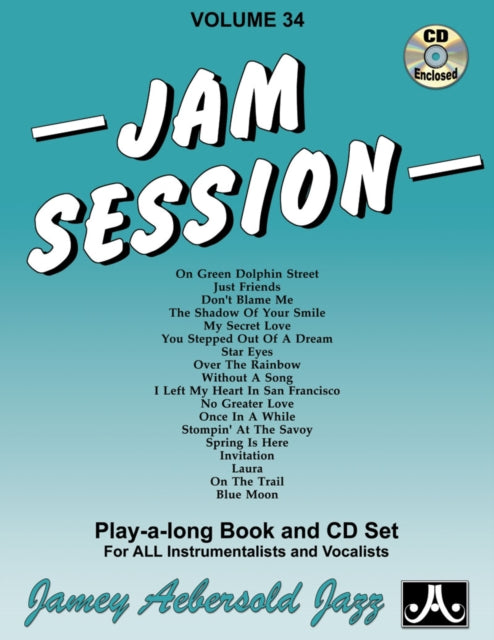 Volume 34: Jam Session (with Free Audio CD): 34