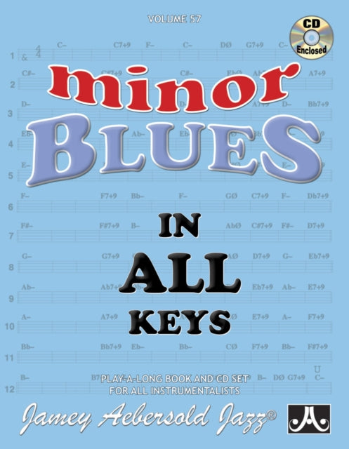 Volume 57: Minor Blues in all Keys (with Free Audio CD): 57