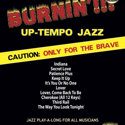 Volume 61: Burnin' !! Up-Tempo Jazz (with Free Audio CD): Caution: Only for the Brave: 61