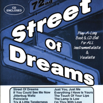 Volume 72: Street Of Dreams (with Free Audio CD): Play-A-Long Book & CD Set for All Instrumentalists and Vocalists: 72