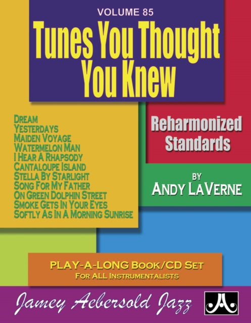 Volume 85: Tunes You Thought You Knew (with Free Audio CD): Reharmonized Standards Play-A-Long Book/CD Set for All Instrumentalists: 85