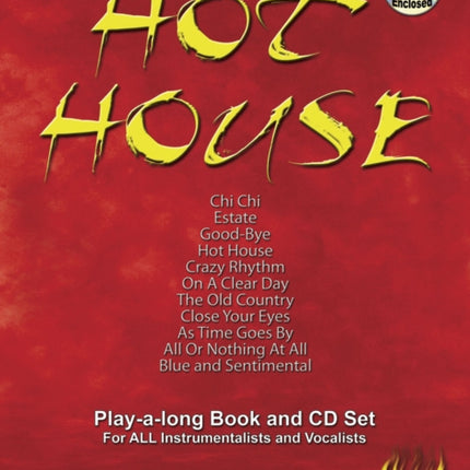 Volume 94: Hot House (with Free Audio CD): Play-A-Long Book and CD Set for All Instrumentalists and Vocalists: 94