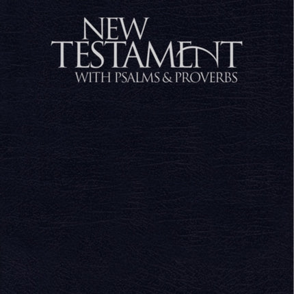 NIV, New Testament with Psalms and   Proverbs, Pocket-Sized, Paperback, Blue