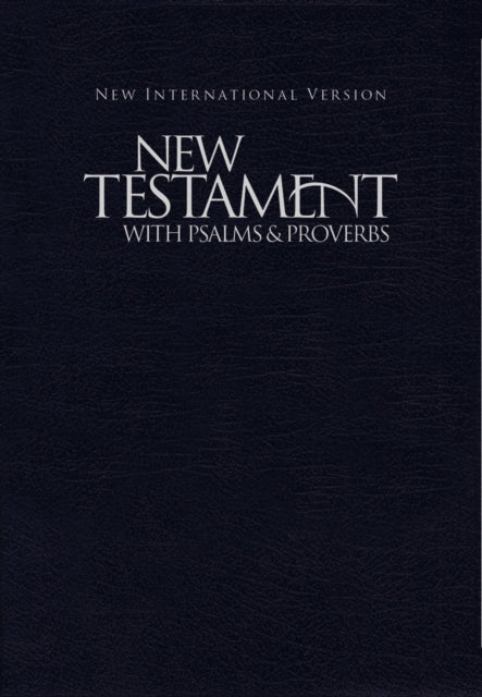 NIV, New Testament with Psalms and   Proverbs, Pocket-Sized, Paperback, Blue