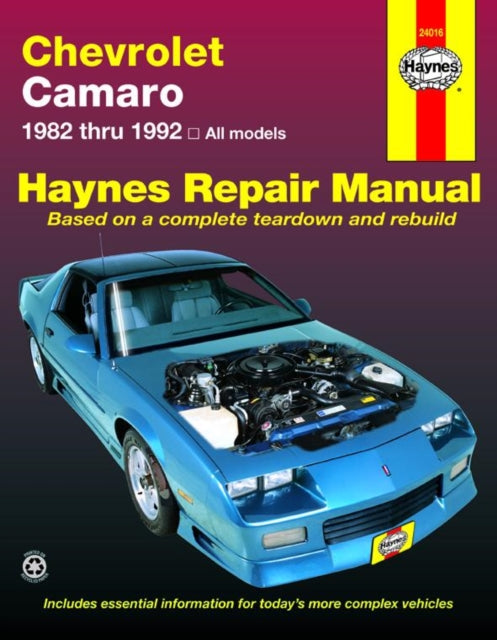 Chevrolet Camaro (1982-1992) Haynes Repair Manual (USA)