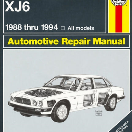 Jaguar XJ6, Vanden Plas & Sovereign (1988-1994) Haynes Repair Manual (USA)