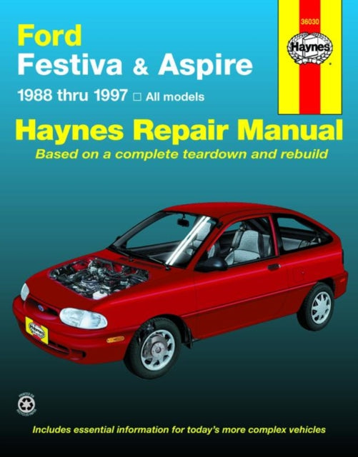 Ford Festiva (1988-1993) & Ford Aspire (1994-1997) Haynes Repair Manual (USA)