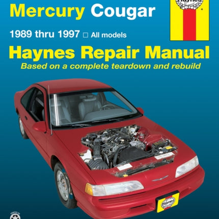 Ford Thunderbird & Mercury Cougar (1989-1997) Haynes Repair Manual (USA)