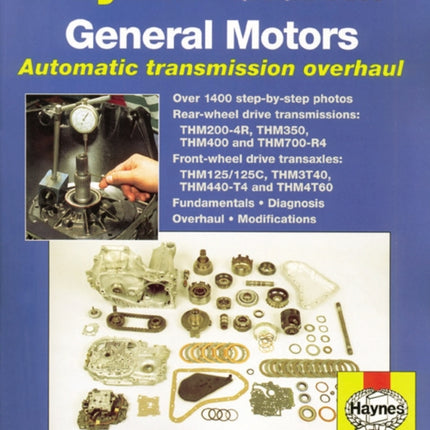 General Motors Automatic Transmission Overhaul Haynes Techbook (USA)