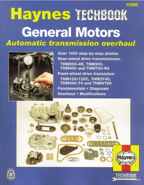 General Motors Automatic Transmission Overhaul Haynes Techbook (USA)