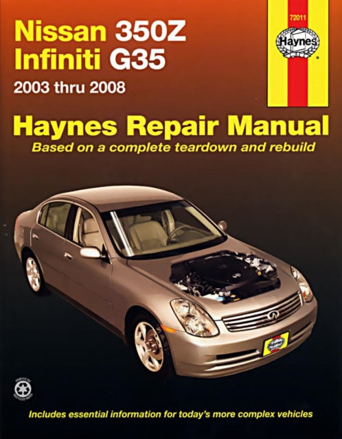 Nissan 350Z & Infiniti G35 (2003-2008) Haynes Repair Manual (USA)