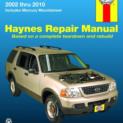 Ford Explorer & Mercury Mountaineer (2002-2010) Haynes Repair Manual (USA)