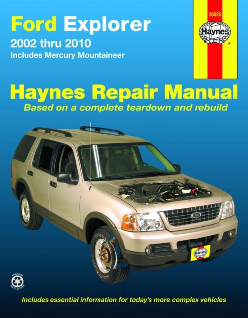 Ford Explorer & Mercury Mountaineer (2002-2010) Haynes Repair Manual (USA)