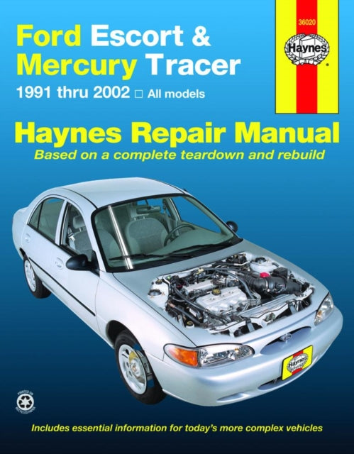 Ford Escort & Mercury Tracer (1991-2002) Haynes Repair Manual (USA)