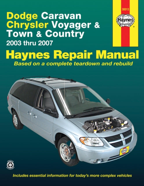 Dodge Caravan, Chrysler Voyager & Town & Country (2003-2007) Haynes Repair Manual (USA): 45110