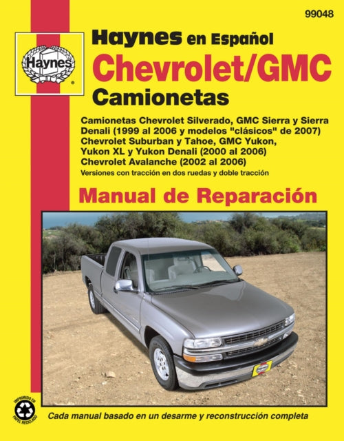 Chevrolet SilveradoGMC Sierra 9906 Haynes Automotive Repair Manuals