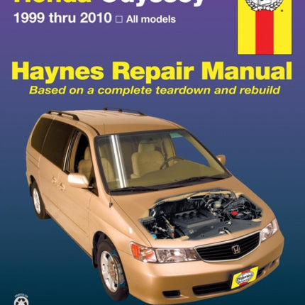 Honda Odyssey (99-10) Haynes Repair Manual (USA)