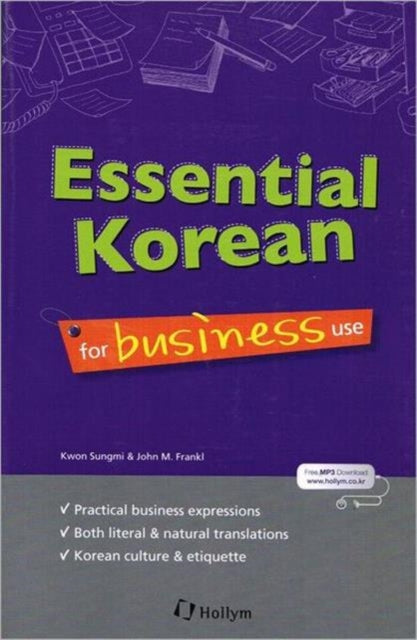 Essential Korean for Business Use Free CD