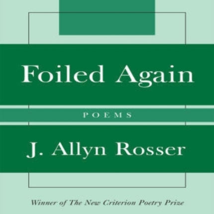 Foiled Again: Poems