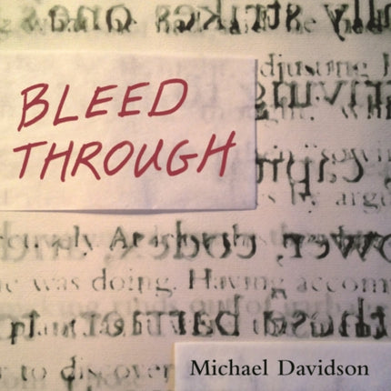 Bleed Through: New and Selected Poems