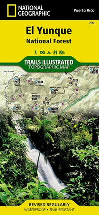 El Yunque National Forest: Trails Illustrated Other Rec. Areas