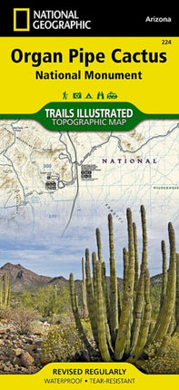 Organ Pipe Cactus National Monument: Trails Illustrated National Parks