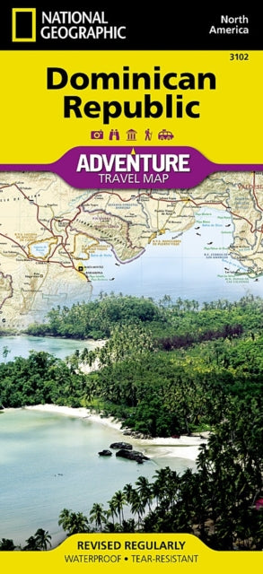 Dominican Republic: Travel Maps International Adventure Map