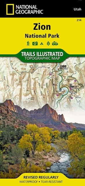 Zion National Park: Trails Illustrated National Parks