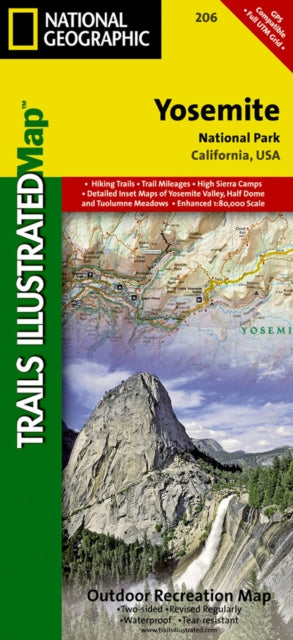 Yosemite National Park: Trails Illustrated